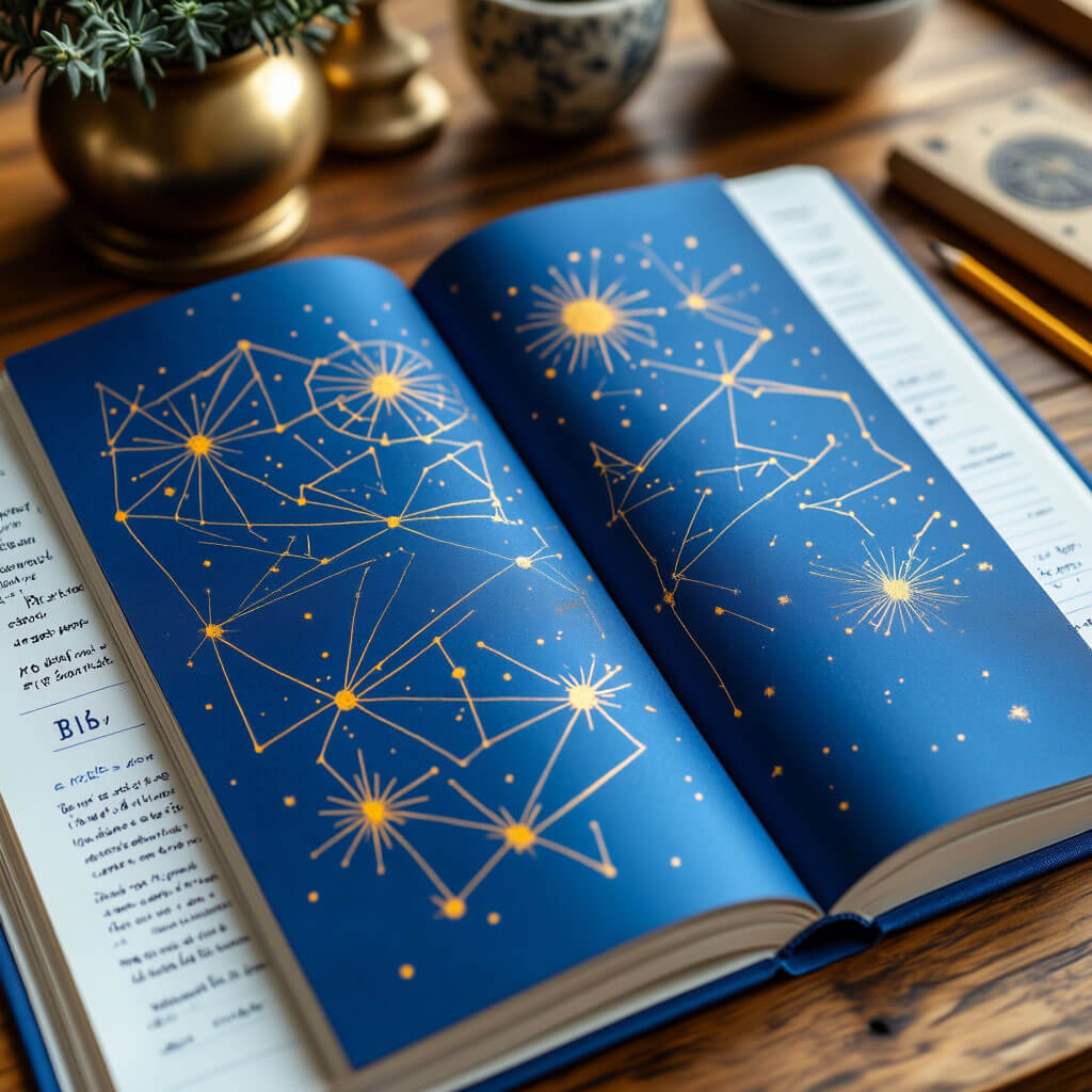 Orbesse - Carte cu simboluri zodiacale